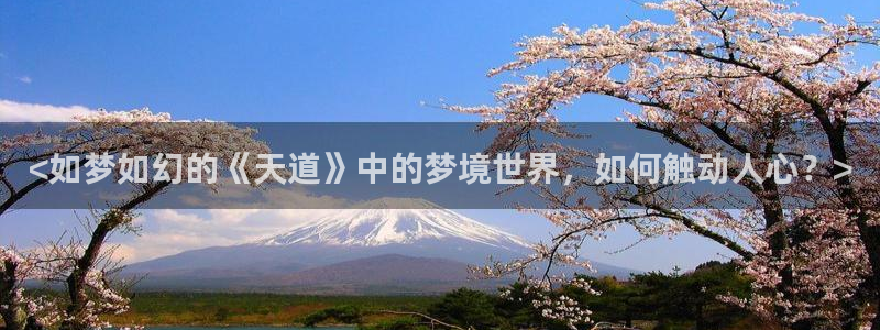 秋霞一级黄色大片：<如梦如幻的《天道》中的梦境世界，如何触动人心？>