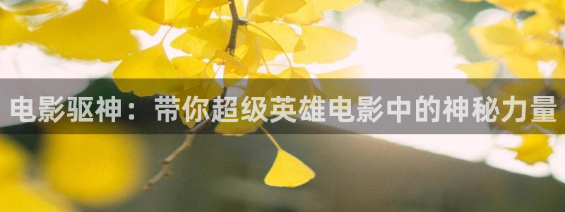 秋霞网嫂子吧：电影驱神：带你超级英雄电影中的神秘力量