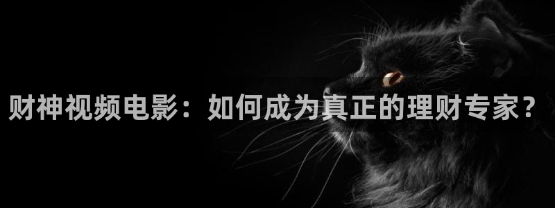 www秋霞com：财神视频电影：如何成为真正的理财专家？